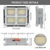 Picture of Outdoor Led Solar Floodlight Energy Saving 5 Modes Lighting Solar Powered Lamp for Hiking Camping Fishing Garden Emergency
