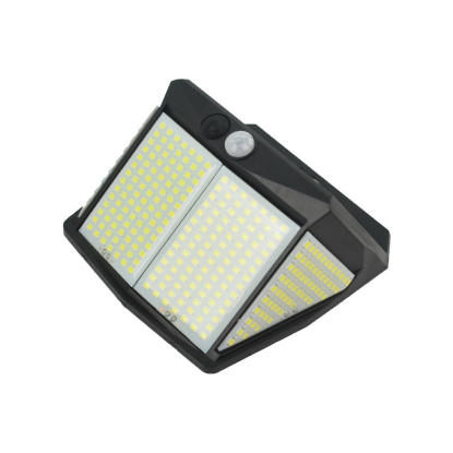 Picture of Smart Super Bright 6000K Outdoor 412LED Solar Garden Light 4 Sides Wall Lamp Light Motion Sensor Security Light Waterproof