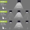 Picture of PIR Motion Sensor Modern 144LED Solar Wall LED Light 3-Sided Illuminated Waterproof Outdoor Wall Light