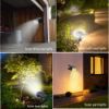 Picture of Hot-selling Outdoor Solar Garden Light IP65 Waterproof LED Solar Powered Lamp for Garden Yard Lawn Pathway Solar Wall Light