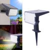 Picture of LED Solar Garden Light Waterproof 2 in 1 Easy Installation 45Leds Outdoor Solar Ground Lamp for Yard Pathway Wall Lawn