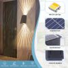 Picture of Auto Solar Powered Led Light IP65 1200mAh Long Lifespan Wall Lamp for Gardens Corridors Villas Super Bright Solar Wall Light