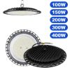 Picture of DOB Industrial UFO Lamp 100W 150W 200W 300W 400W 110-265V Waterproof Led High Bay Light 6500K Cold white