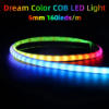 Picture of RGBIC COB Led Strip 2.7mm 5mm 10mm 12mm Addressable WS2811 Pixel Chasing Light Programmable Led Tape RGB+IC