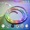 Picture of 1M 3M 5M RGBIC Neon LED Strip Light Outdoor Waterproof with USB APP BT Remote Control