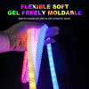 Picture of 360° Round RGBIC RGB Addressable LED Neon Flex Rope Woven Strip Lights 5V with USB and APP Remote Control