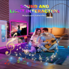 Picture of 360° Round RGBIC RGB Addressable LED Neon Flex Rope Woven Strip Lights 5V with USB and APP Remote Control