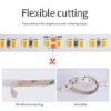 Picture of SMD 2835 Led Strip Light DC24V 8mm 168leds/m IP20 Led Tape Project Use Lighting White String 1800K 2200K 2700K 3000K 4000K 6500K