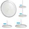 Picture of High Bay Spot Light Workshop Lighting Cool White 6500K Waterproof UFO Ceiling Light 100W 200W 300W with Gray Aluminum Body
