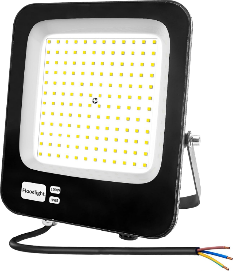 Picture of Led Floodlight 50W 100W 150W 200W IP66 Projector High Bright 220-240V Flood Lamp for Outdoor Garden Park Garage Stadium Construction Spotlight