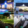 Picture of Cool White 6500K Thin LED Floodlight 30W 100W 200W 300W 400W IP66 Waterproof Led Projector Garden Yard Garage Sports Stadium Spotlight