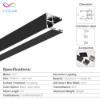 Picture of LED Profile Laminate&Stair linear light seriesT231