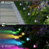 Picture of RGB Solar Garden Light IP65 Waterproof 7LEDs Outdoor Landscape Solar Powered Lamp for Wall Pathway Lawn Courtyard
