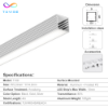 Picture of LED Profile Surface-mounted series T108