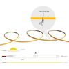 Picture of 3mm 2.7mm Cob Led Strip Light DC3V 5V 12V 480leds/m Flexible Dimmable Cuttable Single Color Led Tape 5W/m