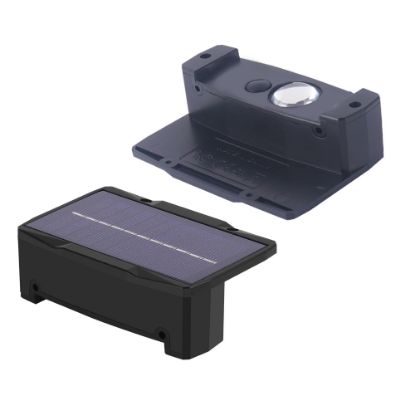Picture of RGB Outdoor Solar Wall Light IP65 Waterproof Square Landscape Solar Step Light for Garden Fence Stairs