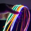 Picture of 4mm Cob Led Strip Light DC5V 12V 24V 480leds/m Flexible Dimmable Cuttable Single Color Led Tape 5W/m