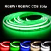 Picture of RGBW RGBWC COB LED Strip Light 12mm 24V 840leds/m High Brightness Flexible Cuttable RGBWW RGBCCT Led Tape