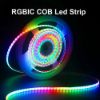 Picture of RGBIC COB Led Strip 2.7mm 5mm 10mm 12mm Addressable WS2811 Pixel Chasing Light Programmable Led Tape RGB+IC
