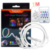 Picture of 1M 3M 5M RGBIC Neon LED Strip Light with USB APP BT Remote Control Outdoor IP65 Waterproof Led Tape Water Running