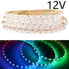 Picture of 2.7mm SMD RGBIC LED Strip DC 5V 12V Ultra Thin Dream Color WS2811 WS2812B IP20 LED Light Strips RGB Addressable